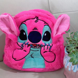 Mochila de Felpa con Diseño de Personajes Animados <span class=keywords><strong>para</strong></span> Niños, Uso Escolar, Cierre de Cremallera, Forro de Nailon, Venta al Por Mayor - Product Image 3