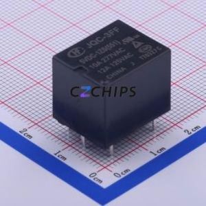 JQC-3FF/005-1ZS(551) Power Relay Through hole,15.5x19mm Relay 5V 1 Changeover: 1C (SPDT-Changeover)::: 5 10A-28VDC/10A-277VAC - Product Image 1