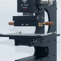 Machine de presse à chaud à plat DIY pour numéros et codes, imprimante manuelle pour artisanat du bois, code de série personnalisé, nouvelle 110/220V