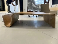 Table basse élégante de style européen et américain, table de luxe pour boutique ou maison