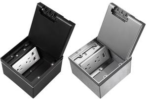 Ab standart çift çıkış zemin soket alüminyum alaşım gömülü 16A anma akımı 2 AC fiş çıkışları kapak çevirin soket - Product Image 2