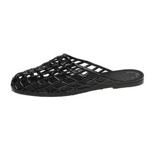 Chaussures plates en gelée pour femmes Chaussures à enfiler à la mode Chaussures de ballet légères pour la plage d'été - Product Image 6