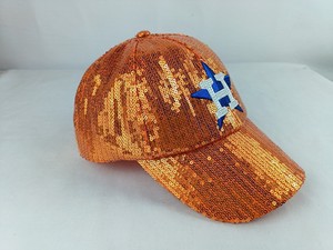 <span class=keywords><strong>Gorra</strong></span> de Béisbol Personalizada con Lentejuelas para Fanáticos del Deporte, Gorras <span class=keywords><strong>NFL</strong></span> Bordadas con Lentejuelas Personalizadas para Hombre y Mujer - Product Image 3