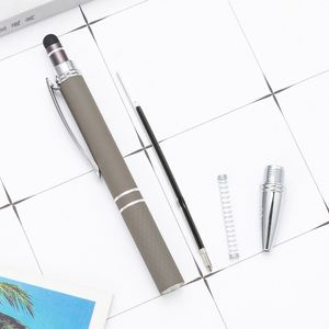 Bolígrafo de Metal de 1.0 mm con Logotipo Personalizado OEM, Estilo Deportivo, Regalos Empresariales con Recubrimiento de Goma - Product Image 4