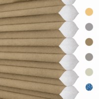 Tissu pour stores alvéolaires plissés solaires haute performance [Tissu uniquement] pour fenêtre