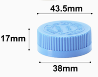 Capuchon de sécurité pour flacon de médicaments en plastique en gros, 38 dents, 400 couvercles, double couche, antivol, pour enfants