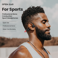 Écouteurs sportifs Bluetooth, écouteurs ouverts, conduction osseuse