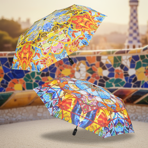 <span class=keywords><strong>Parapluie</strong></span> pliant en 3 sections, 1000 mm, résistance à la pression H2O, diamètre ouvert 94 cm, ouverture et fermeture automatiques, coloré, simple couche, logo personnalisé - Product Image 1