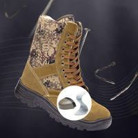 Zennison chaussures ignifuges Anti-smash Anti-crevaison bottes de protection entraînement physique feu de forêt bottes de sauvetage d'urgence