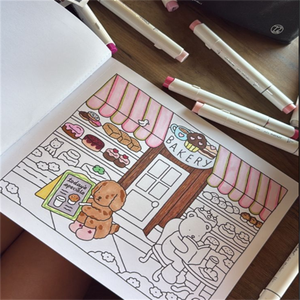 <span class=keywords><strong>Livre</strong></span> de coloriage personnalisé avec des animaux mignons, cadeau de vacances pour enfants et adultes, activité créative, <span class=keywords><strong>livre</strong></span> de coloriage, <span class=keywords><strong>livre</strong></span> de dessin pour enfants - Product Image 5