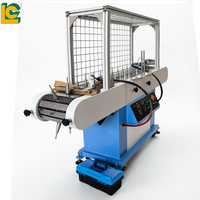 Machine de traitement à la flamme pour bouteilles en plastique avec table rotative pour l'activation de surface des contenants en PE, PP, HDPE
