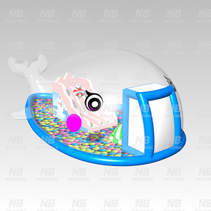 Casa Inflable Personalizada, Parque Infantil de PVC con Certificación CE, Garantía de 3 Años, Tobogán para Niños en Oferta, Parque Inflable - Product Image 2