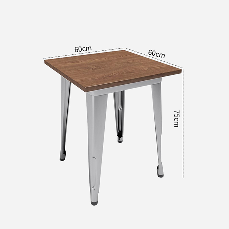 Table carrée en bois (60*60*75)