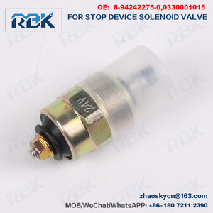 Vanne solénoïde Rbk Flameout 24V pour carburateur 8-94242275-0 - Product Image 3
