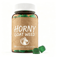 Complément alimentaire en gommes à base de plante de chèvre cornée, équilibre hormonal, vitamines pour hommes et femmes plus forts, usage adulte