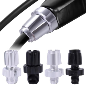 1/4 Piezas de Pernos de Rueda, Tornillos de Ajuste de Palanca de <span class=keywords><strong>Freno</strong></span> de Bicicleta, Ajustador de Cable de Cambio de Bicicleta M7/M10, Acero Simple Galvanizado en Zinc para <span class=keywords><strong>Freno</strong></span> - Product Image 1