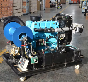 Máquina de Limpieza de Alcantarillado de Alta Presión con Bomba Triplex Diésel de 200 bar y 50-85 LPM para Drenaje de <span class=keywords><strong>Campus</strong></span> Escolares y Calles Comerciales - Product Image 1