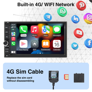 Kaier Android Car đài phát thanh stereo cho Suzuki jimny jb64 jb74 2018 2022 đa phương tiện GPS navigation màn hình xe chơi DVD CD máy nghe nhạc - Product Image 4