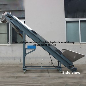 Strong Magnetic Iron-Removing Conveyor Belt System for Plastic Granule Processing China Origin Auxiliary Equipment