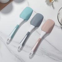 Ensemble de spatules en silicone 3 pièces spatules en caoutchouc de qualité alimentaire pour la cuisson et le mélange résistant à la chaleur et antiadhésif passe au lave-vaisselle