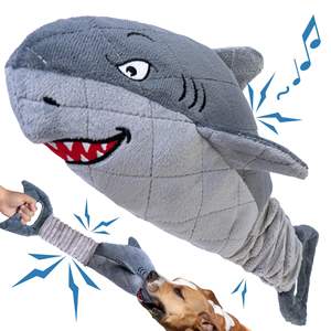 Squeaky ses ile interaktif streç peluş köpek çiğnemek oyuncak yeni Pet malzemeleri oyuncak - Product Image 3