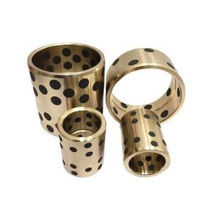 Высокопрочный самосмазывающийся Медный рукав втулка износостойкий латунный материал для раздвижных применений - Product Image 3