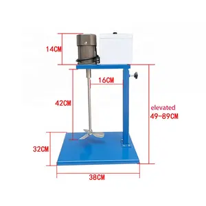 Alta velocidade industrial dispersando máquina/pintura industrial mistura máquina/dissolver/mixer