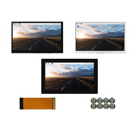 Tampilan layar sentuh MIPI DSI 7 inci 2025x800 piksel untuk Raspberry Pi 3B +/4B 480