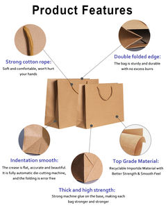 عيد ميلاد سعيد بولسا دي بابيل مخصص ملون شعار طباعة هدية مقبض تسوق أكياس مع مقبض - Product Image 4