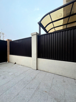 Valla, Rejilla, Puertas, Barandillas para Terrazas y Escaleras de Aluminio de Primera Calidad para Exteriores, con Recubrimiento en Polvo, Personalizables, Modelado 3D