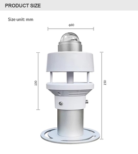 Station météorologique intelligente compacte tout-en-un à 6 éléments, vitesse du <span class=keywords><strong>vent</strong></span>, ultrasonique, météo, IP65 - Product Image 2