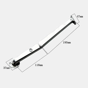 โช้คอัพแก๊สปรับระดับได้ GQK สำหรับฝาตู้ วัสดุเหล็กกล้าคาร์บอน ประกอบง่าย - Product Image 6