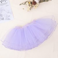 Rok Tutu Balet Anak Perempuan Grosir Berkualitas Tinggi Rok Tutu Pertunjukan Balet Fashion Rok Tari Tulle Bernapas untuk Anak-Anak