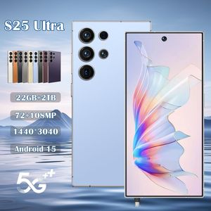 New S25 Ultra 22GB + 2TB 5 gam điện thoại thông minh 6.9 inch decca Core CDMA Chất lượng cao chơi game thông minh <span class=keywords><strong>Android</strong></span> 15 điện thoại di động - Product Image 1