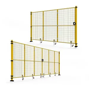 China Factory Supply Safety Guarding Fence Aluminum Frofile Fence For Machine And Equipment Protect