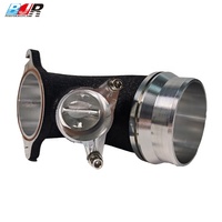 BJR BMW S58 Charge Pipe Aluminium Intake Kit untuk G80 M3 G82 M4 G87 M2 F97 X3M High Flow Hitam