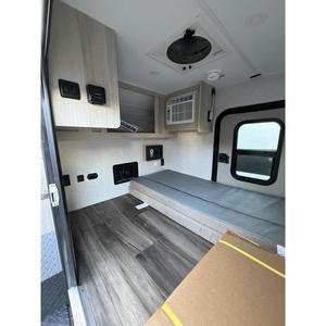 2026 extérieur aluminium noir Mini 10HD 2 personnes remorque de voyage avec conception d'autocollant - Product Image 6