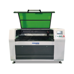 Máquina de corte láser Cw-1390 de 600W 1000x800mm para arte en vidrio y corte de paneles - Product Image 2