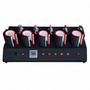 Presse à chaud numérique 5-en-1 pour tasses – Équipement de transfert thermique pour mugs et tasses à café – Machine de transfert thermique combinée pour tasses - Product Image 5