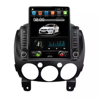 Écran Android 2.5D Mirror LinK Stéréo de voiture pour Mazda 2 2007-2014 8 + 128GB 360 Caméra GPS BT Ecran de voiture stéréo