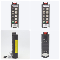 Control Remoto Inalámbrico Personalizable IP66 de 8 Botones y Doble Velocidad, Control Remoto por Radio para Grúas, Controles Remotos Industriales