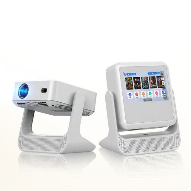 2025 New Releasing Touch Pad Projector Dual Band Wifi 6 BT 4k Mini Portable Smart Video Projectors A2pro OEM Customization