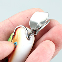 Umpan Ikan Katak Mini 3.5cm 5.4g Double Spinner Blades Reinforced Hook Weedless Topwater untuk Memancing Ikan Gabus dan Ikan Bass Air Tawar