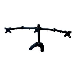 ขาตั้งจอภาพสามจอ LCD สำหรับจอภาพขนาด13-24 "ขาตั้งโต๊ะปรับความสูงได้100x100 - Product Image 2