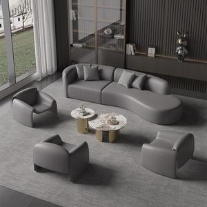 Business VIP Reception Club Exhibition Hall Hotel Lobby Sofá para oficina Ventas Área <span class=keywords><strong>de</strong></span> descanso-Conjunto <span class=keywords><strong>de</strong></span> apartamento Combinación - Product Image 5