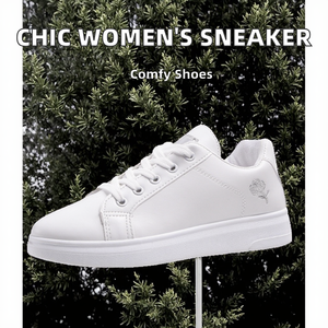 Zapatillas de deporte de moda para mujer para caminar informal Zapatos cómodos acolchados para todas las estaciones: resistentes e iluminados - Product Image 2