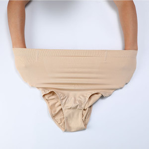 Toptan günlük katı örme sıkıştırma dikişsiz yüksek katlı tanga kadınlar için vücut sıkılaştırıcı kontrol külot - Product Image 5