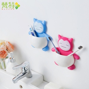 Support mural pour brosses à dents pour enfants, design mignon, décoration de salle de bain, vente en gros directe d'usine chinoise - Product Image 4