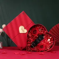 Hộp Quà Tặng Ngày Valentine Hoa Hồng Hộp Đựng Nước Hoa Trang Sức Sang Trọng