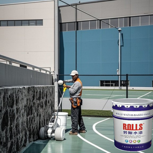 <span class=keywords><strong>Peinture</strong></span> de <span class=keywords><strong>sol</strong></span> <span class=keywords><strong>Peinture</strong></span> acrylique à base d'eau, <span class=keywords><strong>peinture</strong></span> de ciment d'étanchéité pour béton de haute qualité plus dure, résistante à l'usure pour les couts sportifs en plein air - Product Image 3